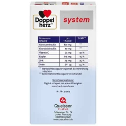 Doppelherz system Glucosamin Plus 800 Kapseln, 60 St