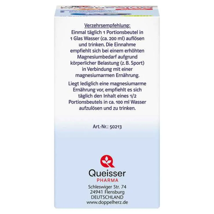 Doppelherz system Magnesium 400 Citrat Granulat, 20 St