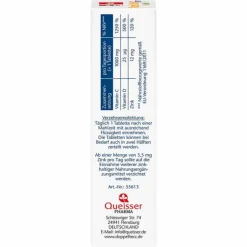 Doppelherz Vitamin C 1000 + D3 + Zink Depot Tabletten, 30 St