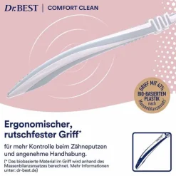 Dr. Best Comfort Clean Soft Zahnbürste, 1 St
