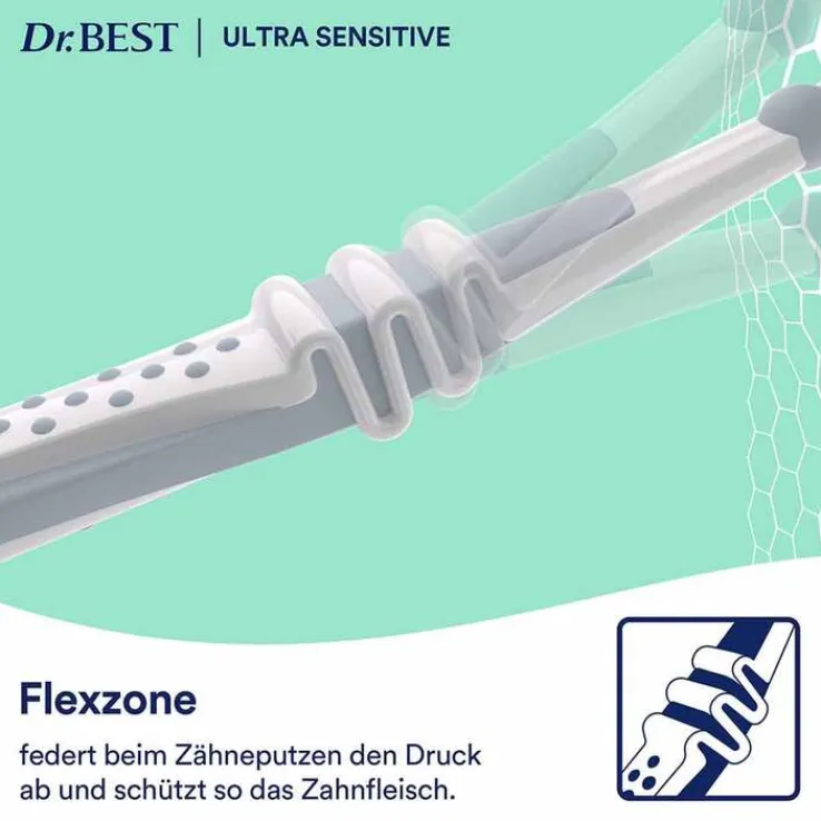 Dr. Best Ultra Sensitive Ultra-Soft Zahnbürste, 1 St