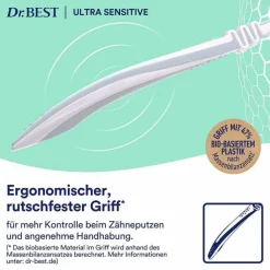 Dr. Best Ultra Sensitive Ultra-Soft Zahnbürste, 1 St