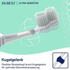 Dr. Best Ultra Sensitive Ultra-Soft Zahnbürste, 1 St
