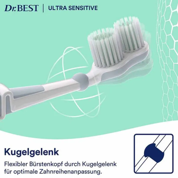 Dr. Best Ultra Sensitive Ultra-Soft Zahnbürste, 1 St