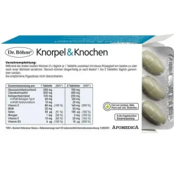 Dr. Böhm Knorpel & Knochen Tabletten, 120 St