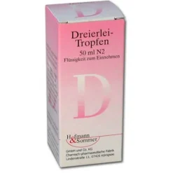 Dreierlei Tropfen, 50 ml