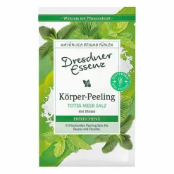 Dresdner Essenz Totes Meersalz Peeling Minze, 50 g