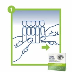 Dr. Theiss Hydro med Green Augentropfen Einzeldosis Ampullen , 20X0.35 ml