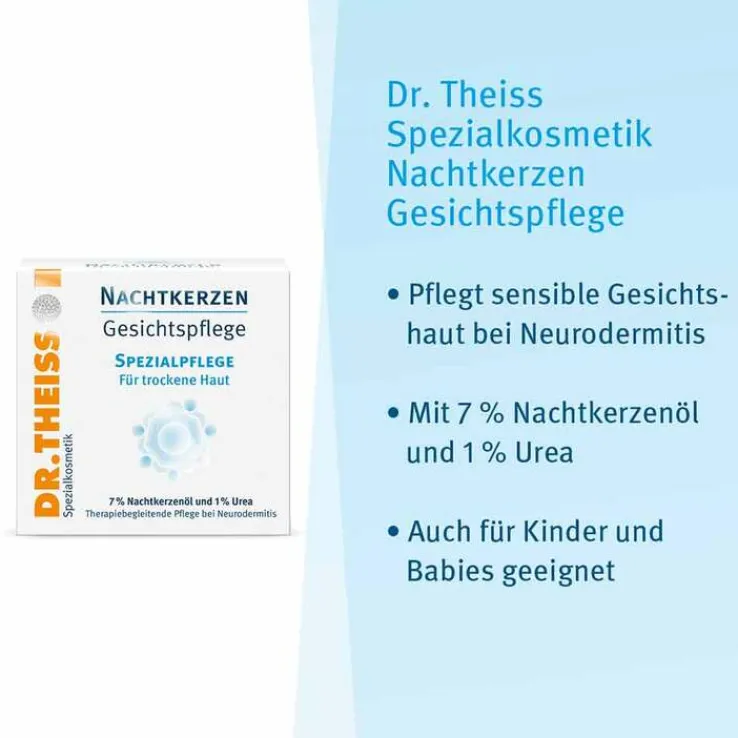 Dr. Theiss Nachtkerzen Gesichtspflege, 50 ml