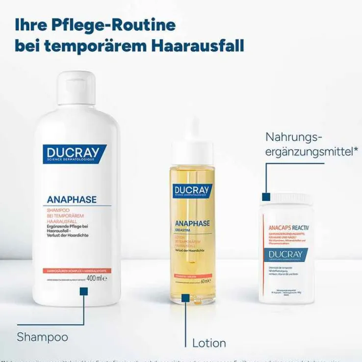 Ducray Anaphase Creastim Lotion bei Haarausfall, 60 ml
