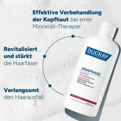 Ducray Anaphase Shampoo bei chronischem Haarausfall, 400 ml
