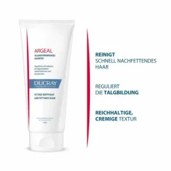 Ducray Argeal Shampoo gegen fettiges Haar, 200 ml