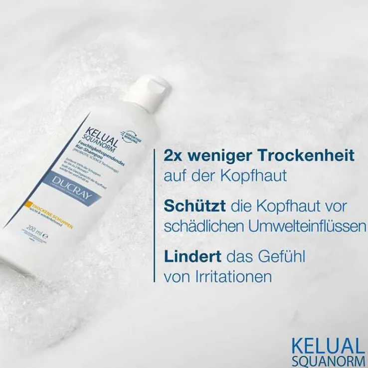 Ducray Kelual Squanorm Anti-Schuppen Shampoo trocken, 200 ml