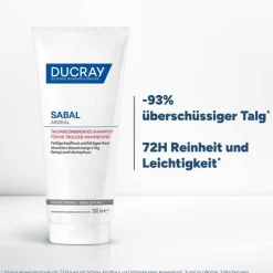 Ducray Sabal Argeal talgabsorbierendes Shampoo, 200 ml