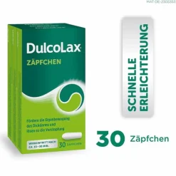 Dulcolax 10 mg Zäpfchen, 30 St