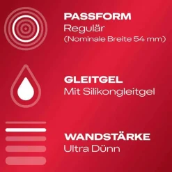 durex® Gefühlsecht Ultra Kondome, 8 St