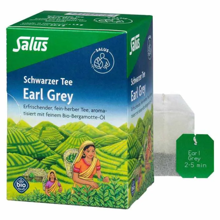 Earl Grey Tee Bio Salus Filterbeutel, 15 St