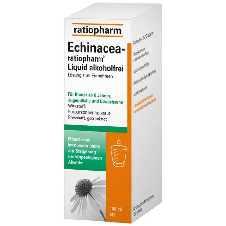 Echinacea-ratiopharm® Liquid alkoholfrei, 100 ml