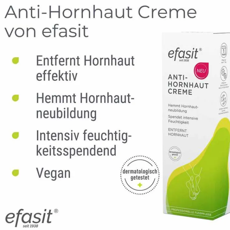 Efasit Anti-Hornhaut Creme, 75 ml