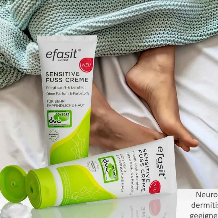 Efasit Sensitive Fußcreme, 75 ml