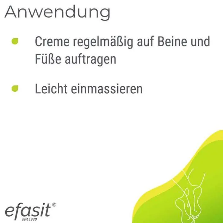 Efasit Sensitive Fußcreme, 75 ml