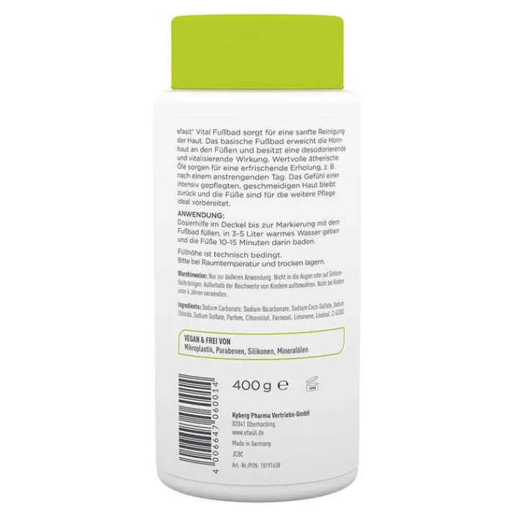 Efasit Vital Fußbad, 400 g