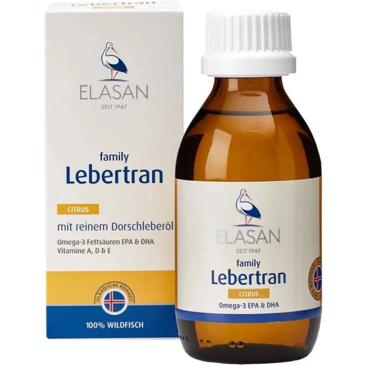 Elasan family Lebertran, 150 ml