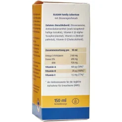 Elasan family Lebertran, 150 ml