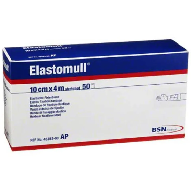 Elastomull 4mx10cm 45253 ela, 50 St