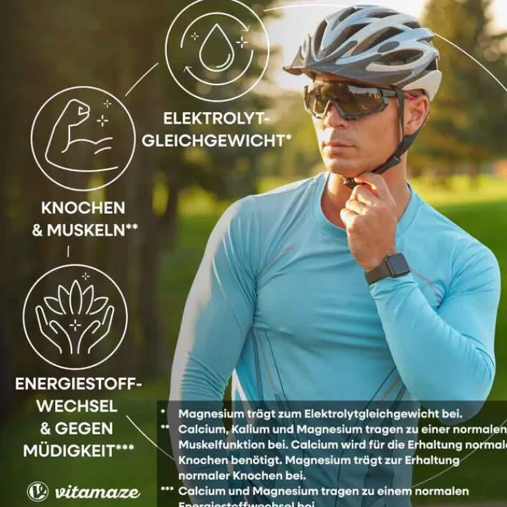 Elektrolyte Komplex Tabletten mit Magnesium vegan, 180 St