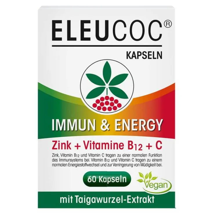 Eleucoc Immun & Energy Kapseln, 60 St
