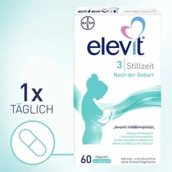 Elevit 3 Stillzeit Weichkapseln, 60 St