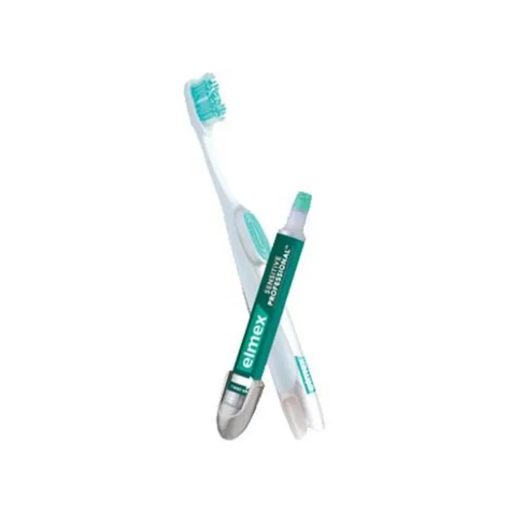 Elmex Sensitive Professional Schmerzlinderungsstift + Zahnbürste, 1 St