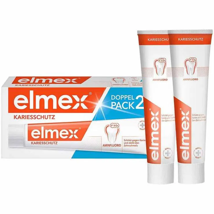 Elmex Zahnpasta Doppelpack, 2X75 ml