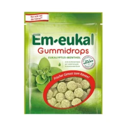 Em-eukal Gummidrops Eukalyptus-Menthol zuckerhaltig, 90 g