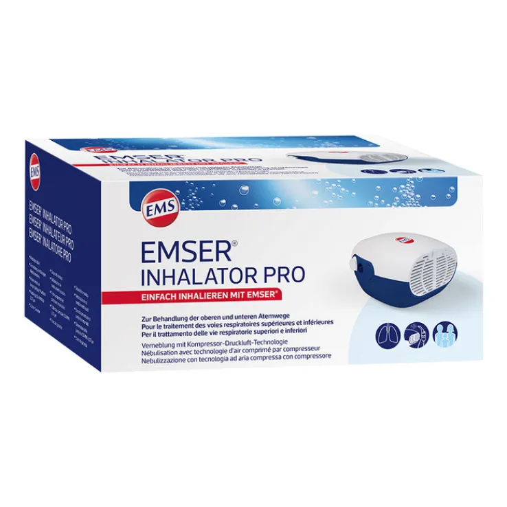 Emser Inhalator Pro Druckluftvernebler, 1 St