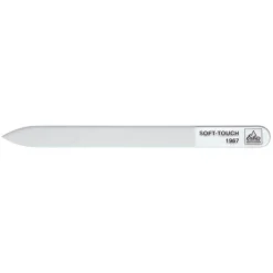 Erbe Glasfeile 14 cm Soft-Touch glasklar einseitig, 1 St