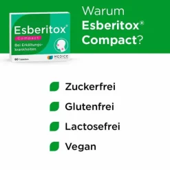 Esberitox® Compact Bei Erkältungskrankheiten, 60 St