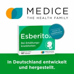 Esberitox® Tabletten bei Erkältungskrankheiten, 180 St