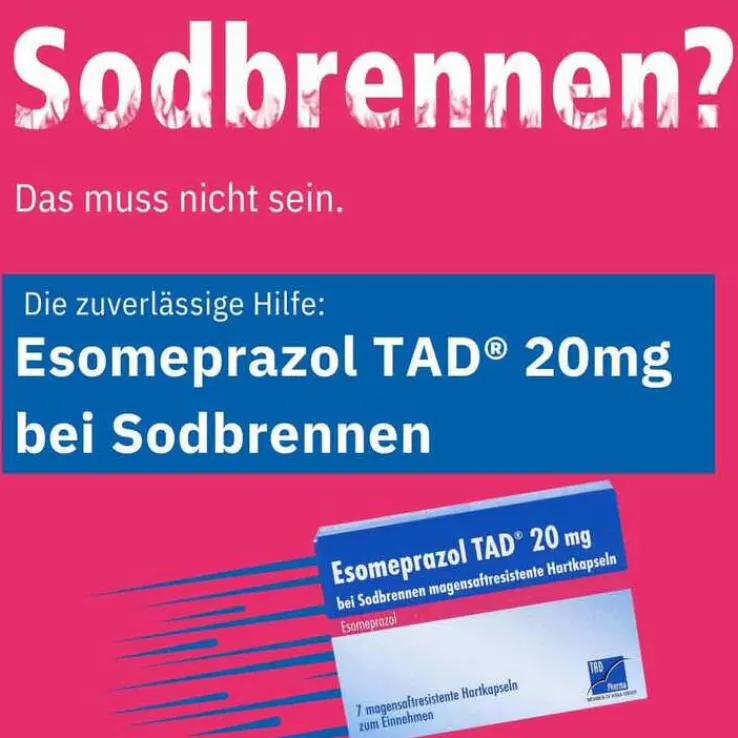Esomeprazol TAD® 20 mg bei Sodbrennen, 14 St