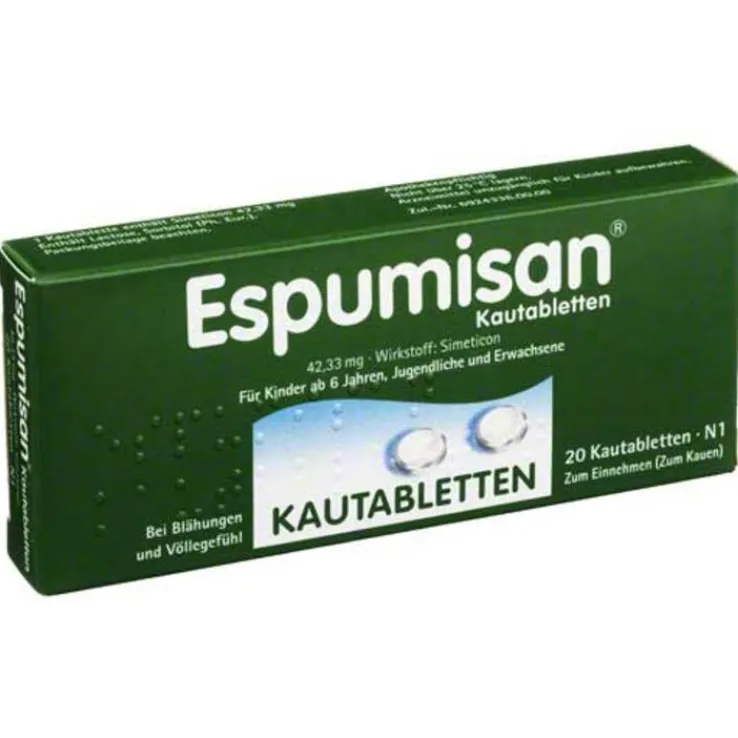 Espumisan Kautabletten, 20 St