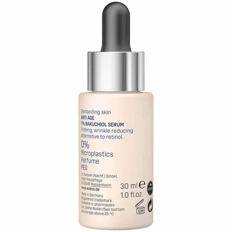 Eubos Anti-Age 1% Bakuchiol Serum Konzentrat, 30 ml