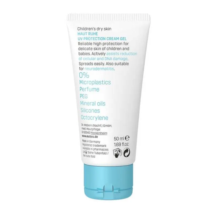 Eubos Kinder Haut Ruhe Sonnenschutzcreme Gel LSF 30 + Uva, 50 ml