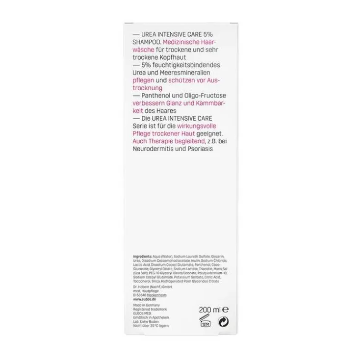 Eubos Trockene Haut Urea Shampoo 5%, 200 ml