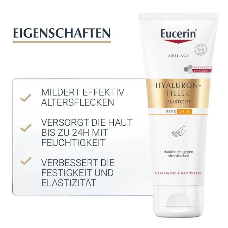 Eucerin Anti-Age Hyaluron-Filler + Elasticity Handcreme, 75 ml