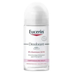 Eucerin Deodorant Roll-on 0% Aluminium, 50 ml
