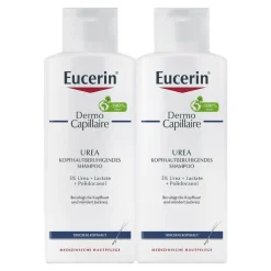 Eucerin Dermocapillaire kopfhautberuhigendes Urea Shampoo, 2X250 ml