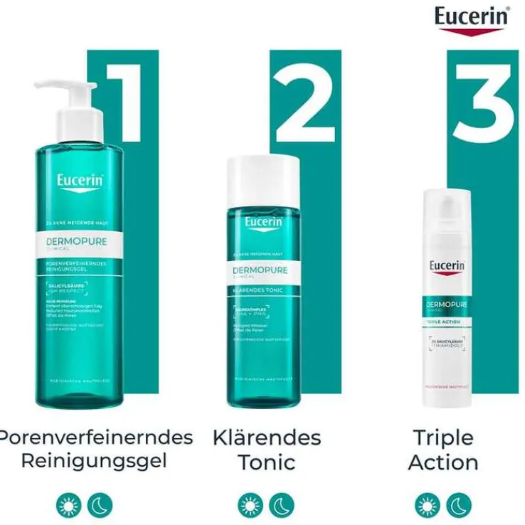 Eucerin Dermopure Clinical klärendes Tonic, 200 ml