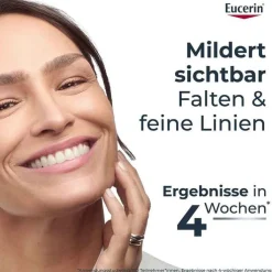 Eucerin Hyaluron-Filler Tagescreme für trockene Haut mit LSF 15, 50 ml