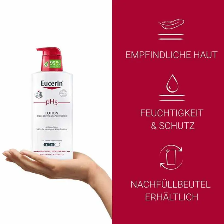 Eucerin pH5 Lotion empfindliche Haut, 400 ml